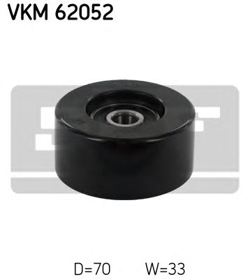 VKM 62052 SKF Ролик модуля натягувача ременя1